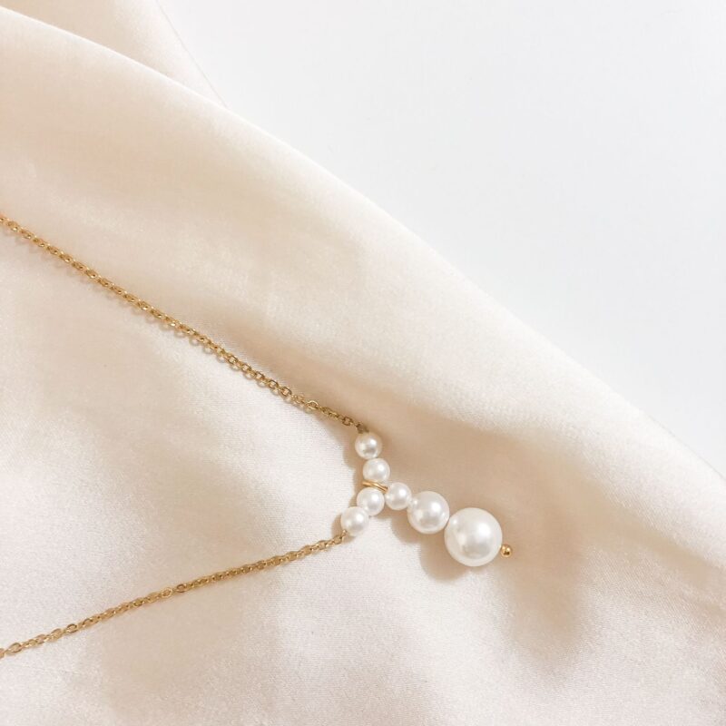 Colar Pendente Pérola