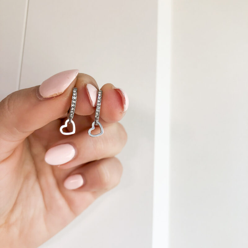 Brincos Pequeno Coração