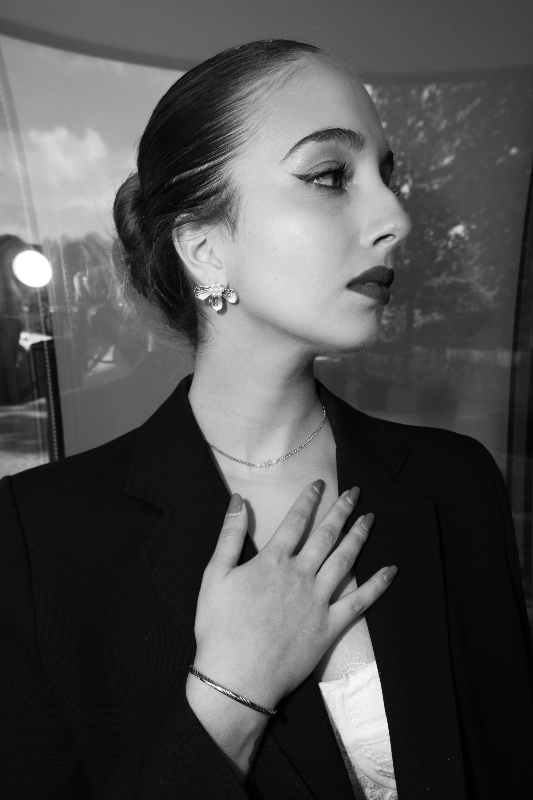 Choker Letra e Pedra de água - Image 5