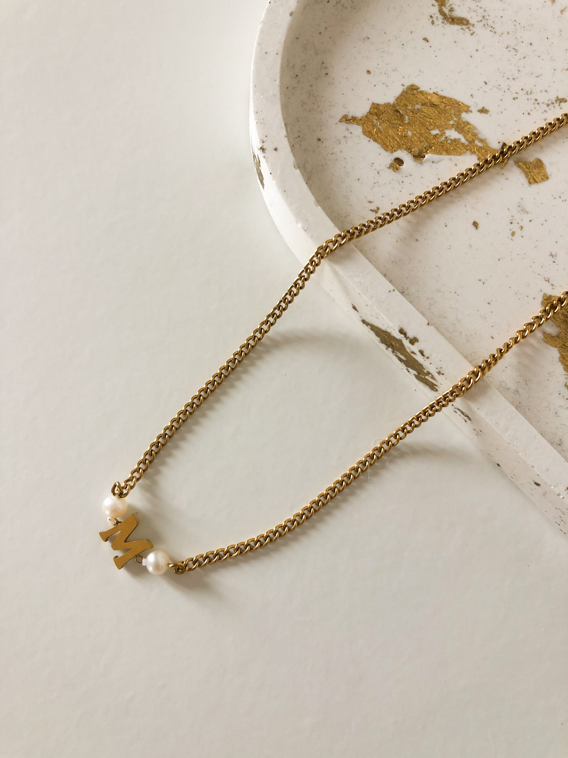 Choker Letra e Pedra de água - Image 2