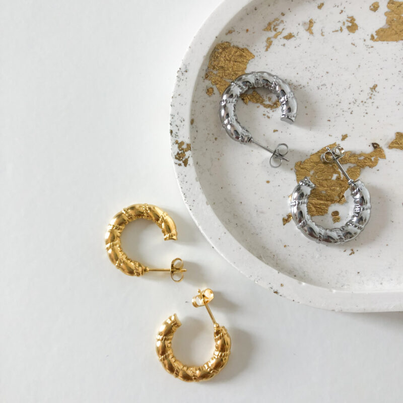 Argolas Cordão Trabalhado