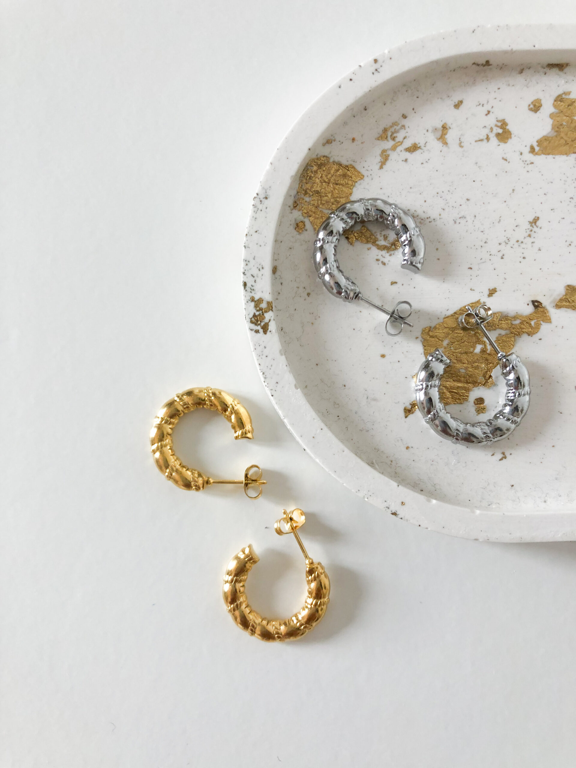 Argolas Cordão Trabalhado