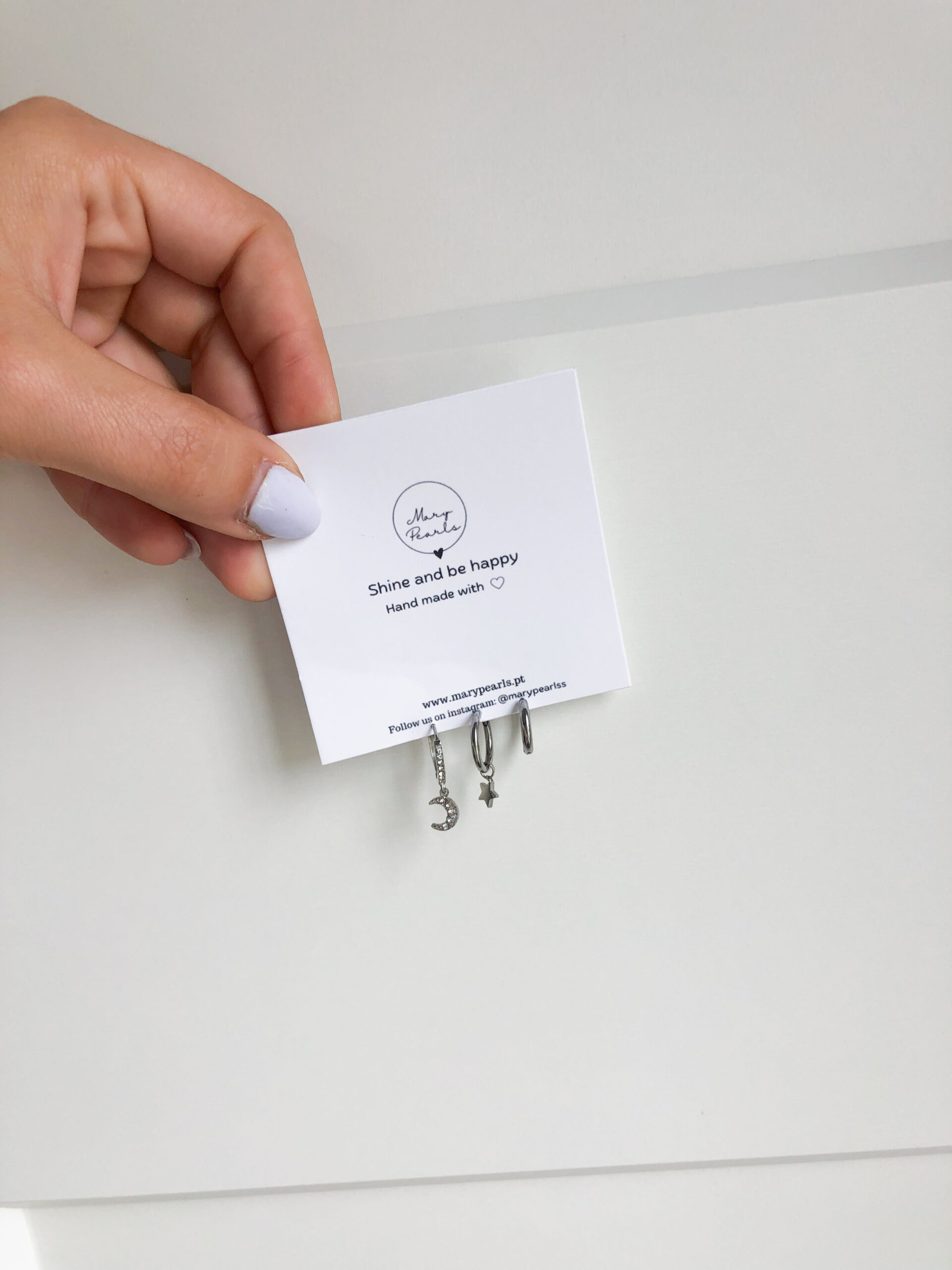 Conjunto 3 Brincos Céu