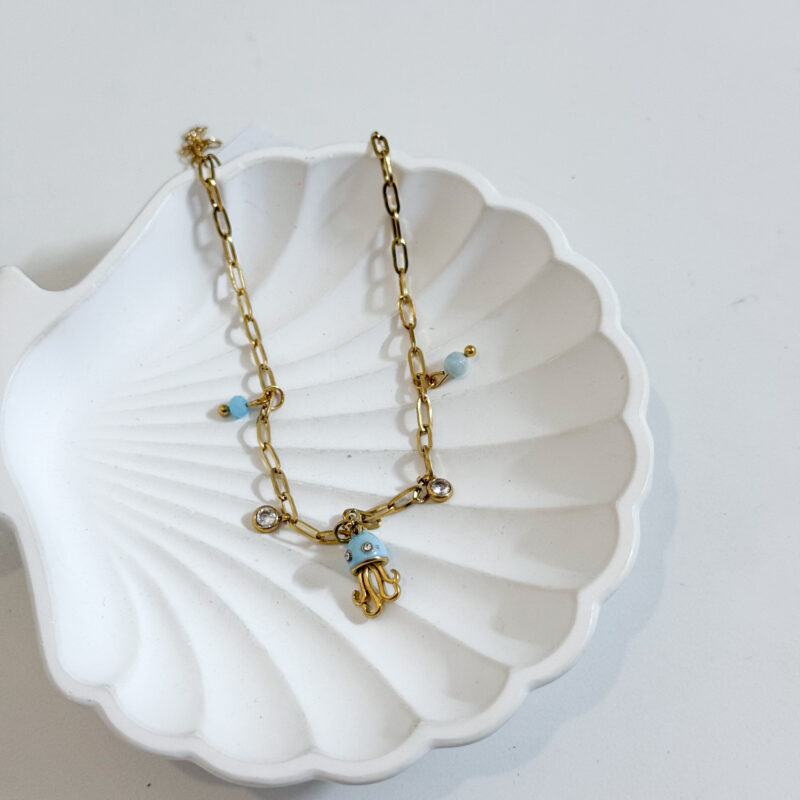 Pulseira de Perna Estrela‑do‑Mar Dourada