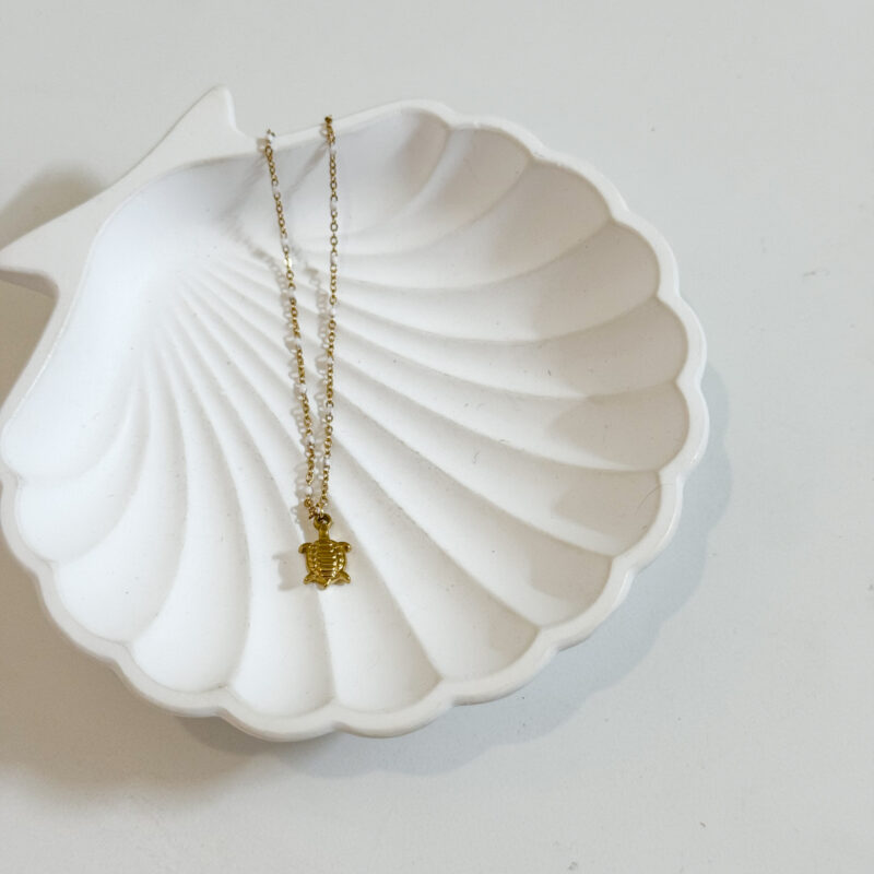 Pulseira de Perna Tartaruga Dourada