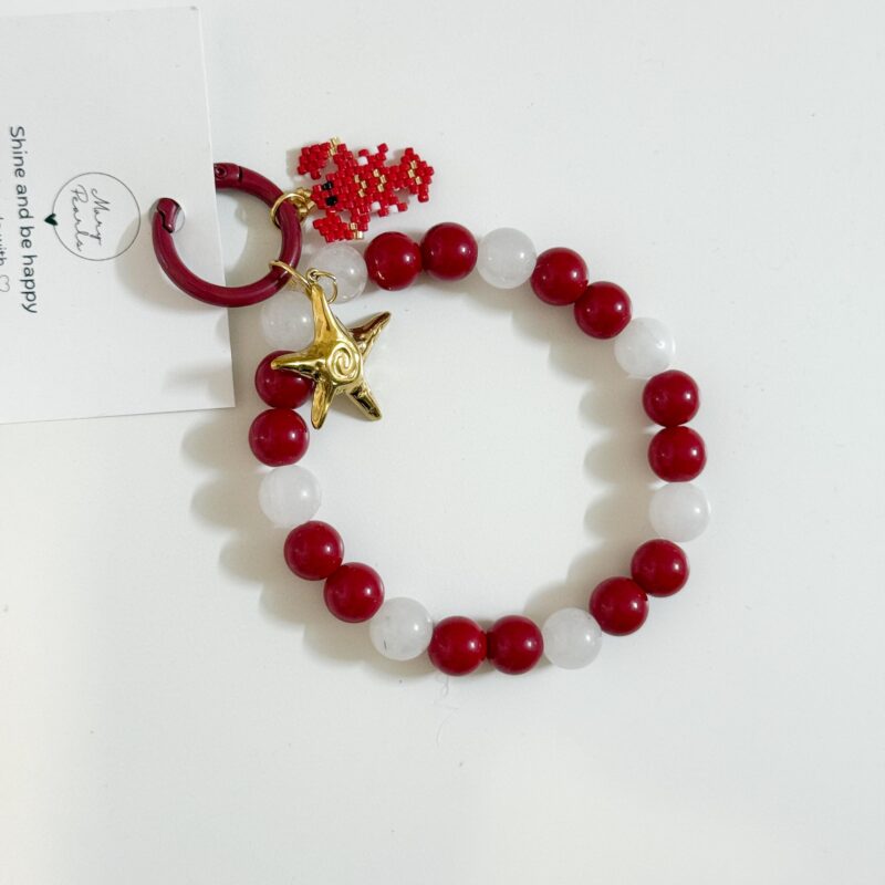 Bag Charm lagostim & estrela