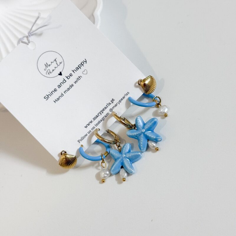 Conjunto brincos estrela