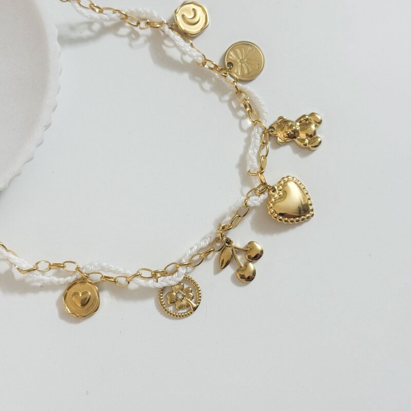 Colar Charms Ursinho