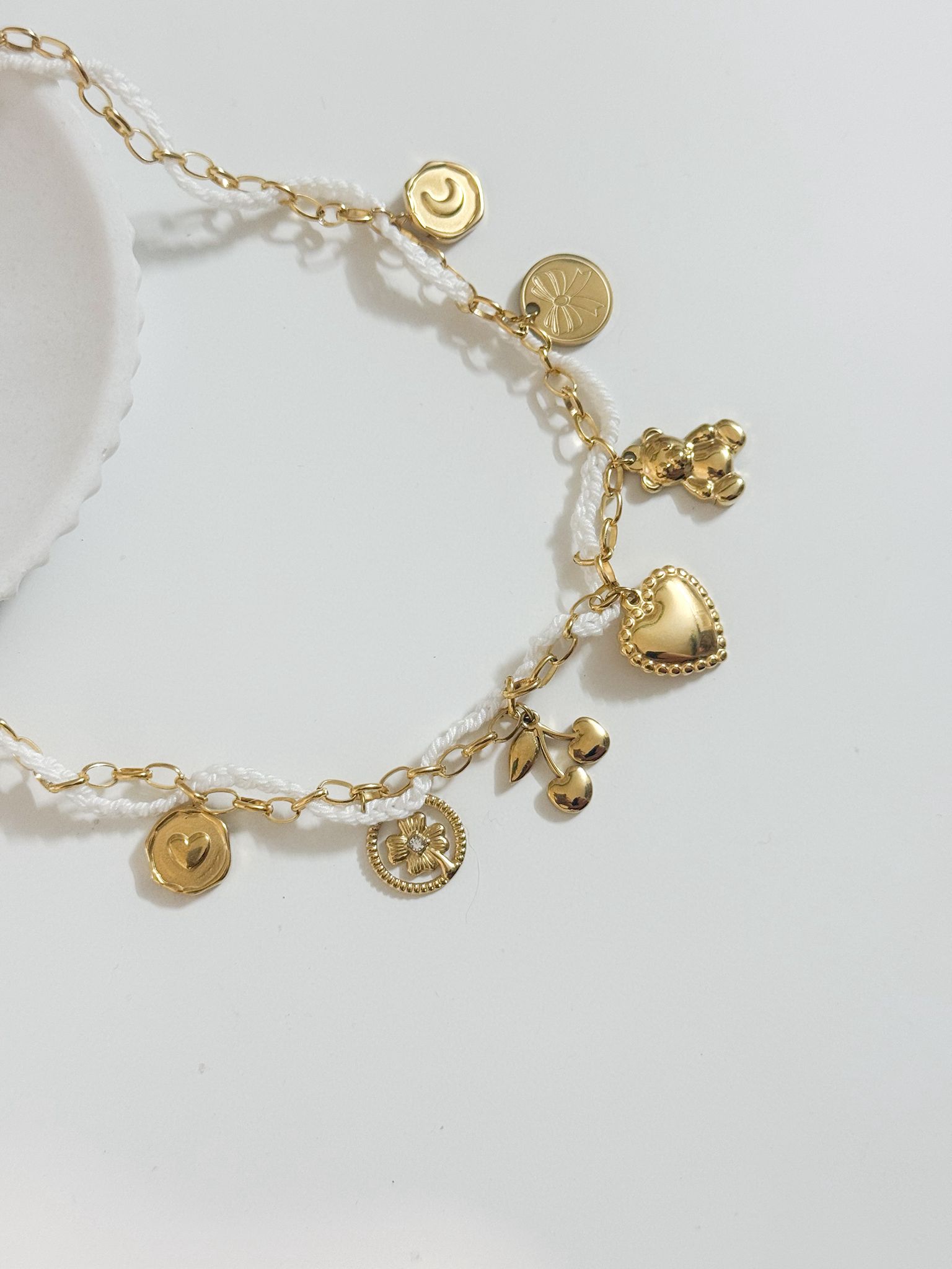 Colar Charms Ursinho