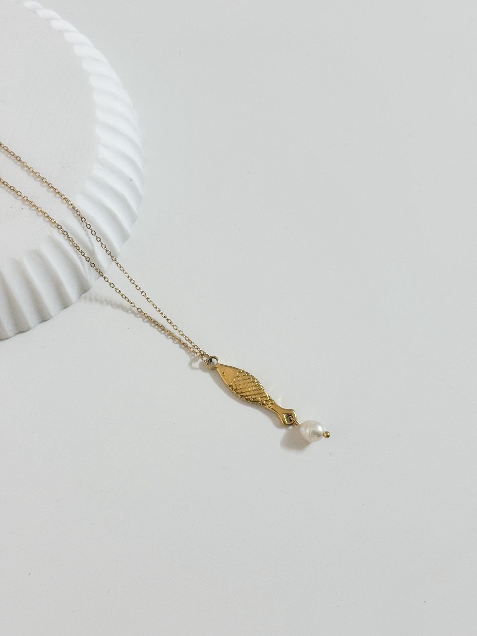 Colar Sardinha e Pérola