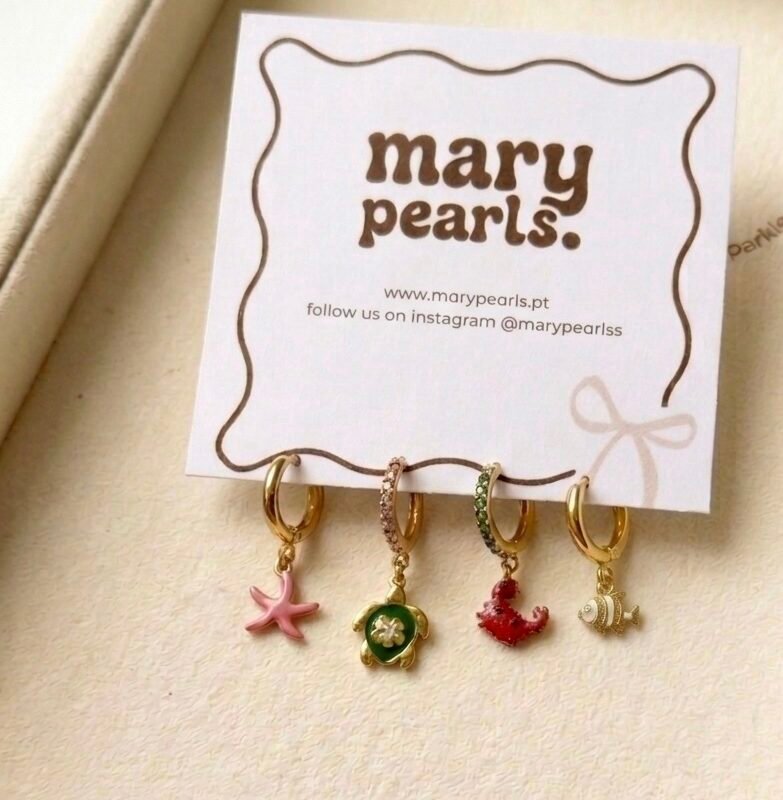Conjunto 4 brincos