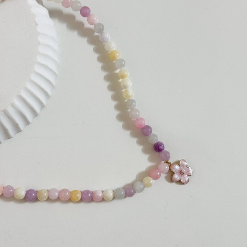 Colar Tons Pastel Flor