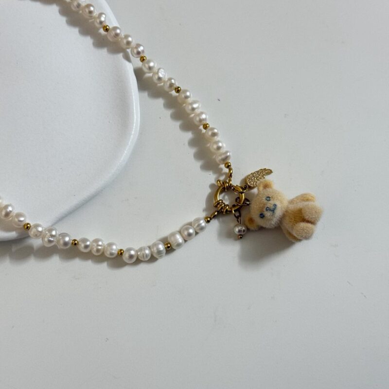 Colar Ursinho Branco
