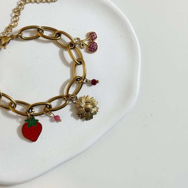 Pulseira Charms Primavera
