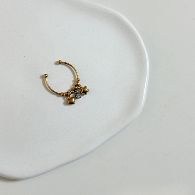 Anel Charms Dourado