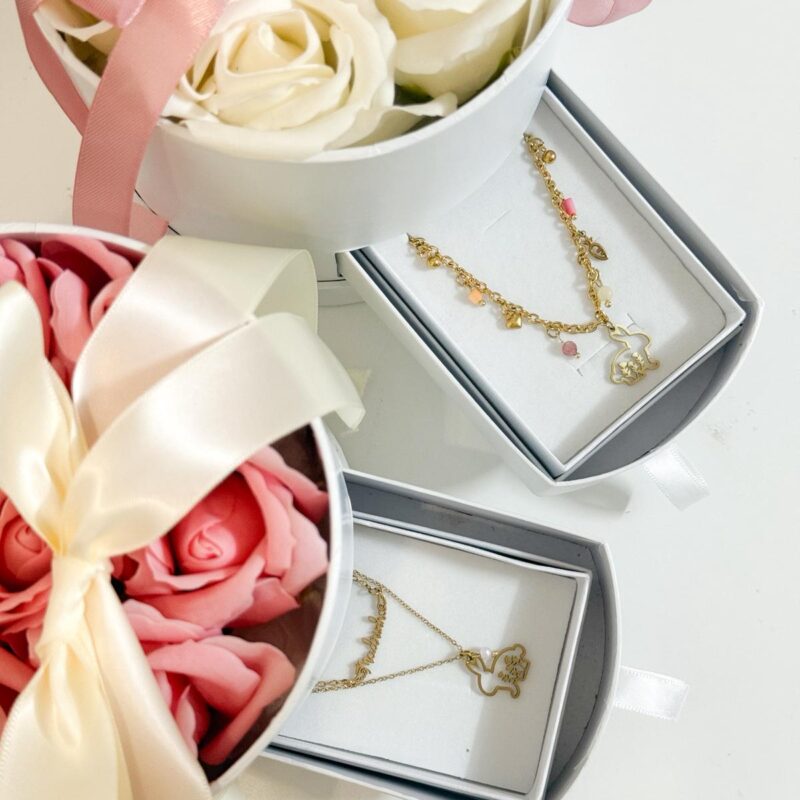 Box Flores com Gaveta para Jóias