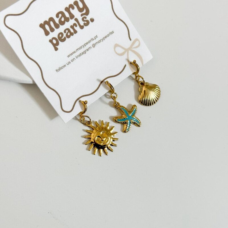 Conjunto 3 charms