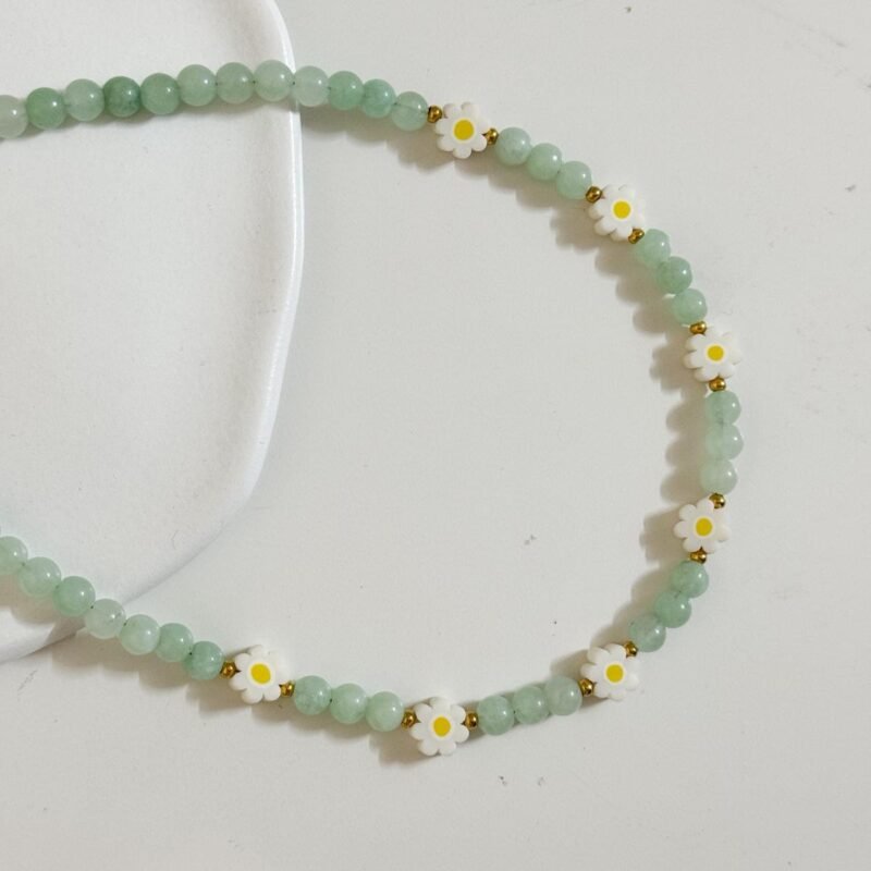 Colar Mint Flower