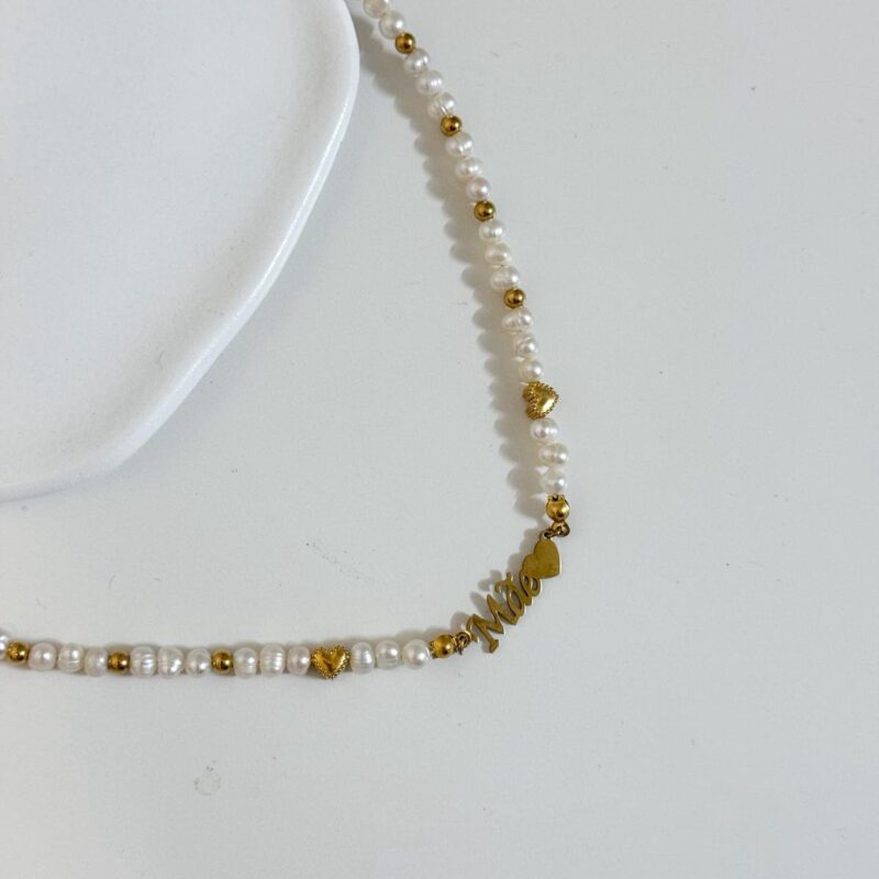 Colar Mãe em Pérolas