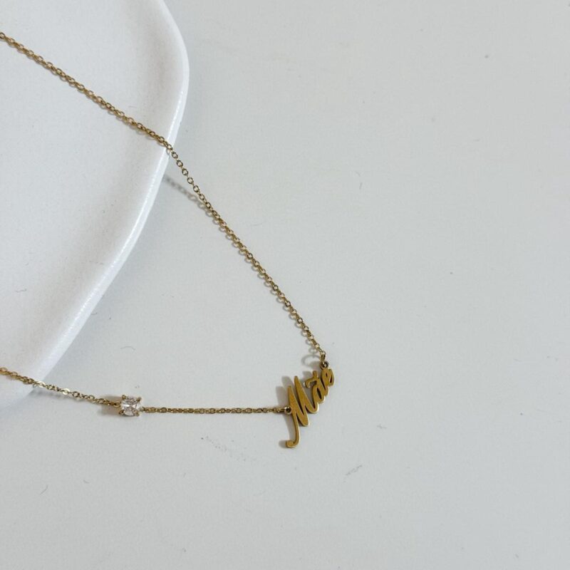 Colar Mãe com Brilhante