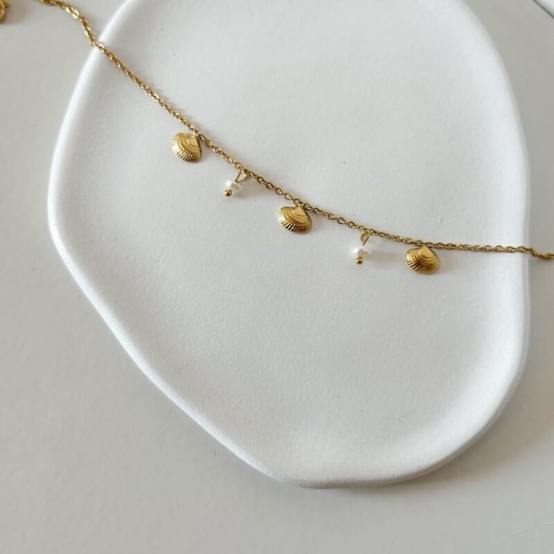 Pulseira de pé Conchinhas