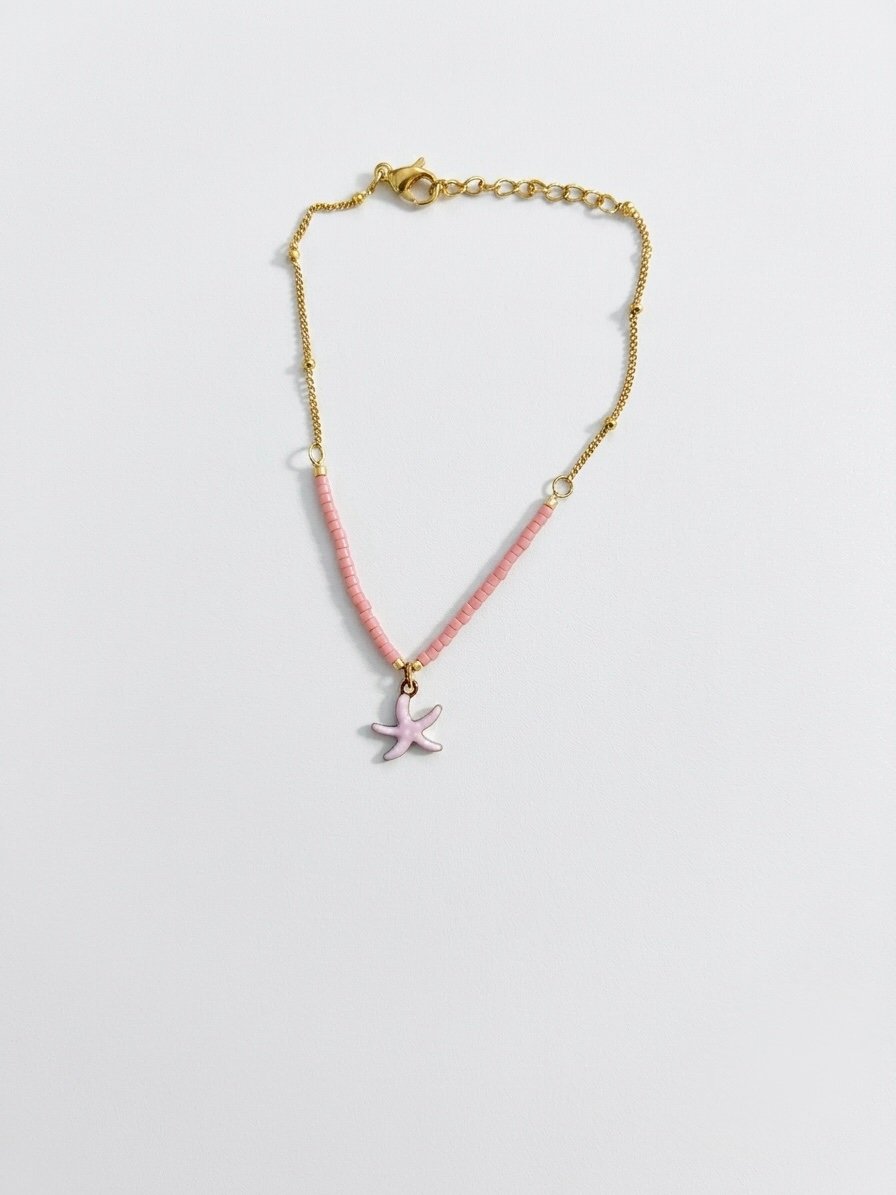 Pulseira Estrelinha Rosa