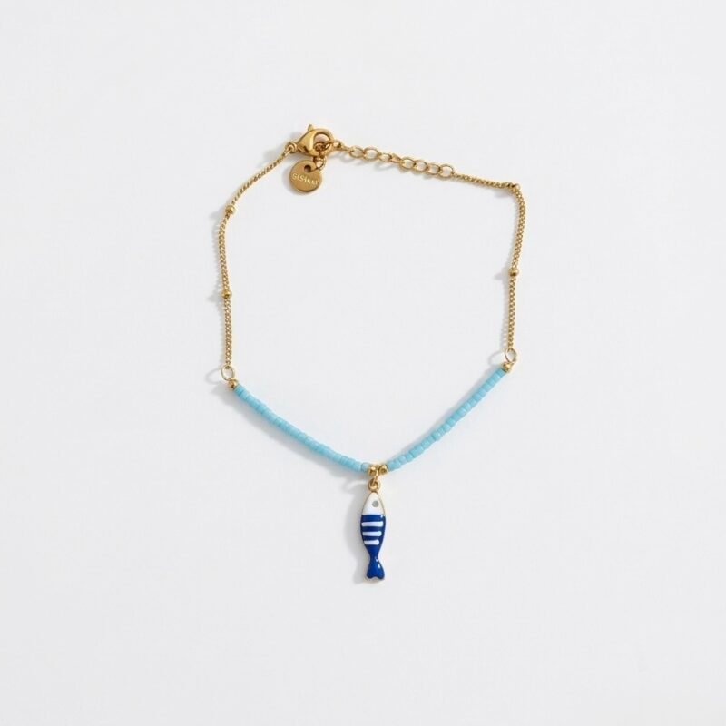 Pulseira Peixinho Azul