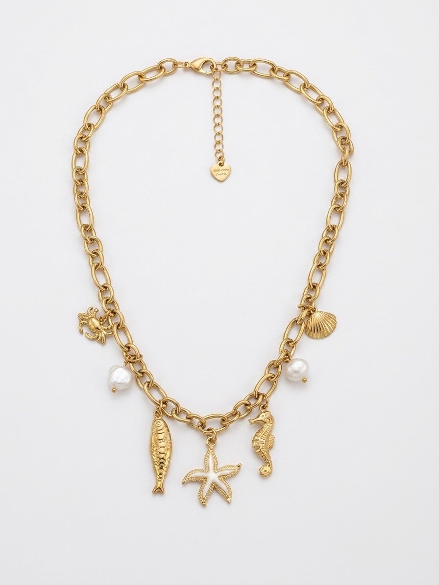 Colar Estrela e Sardinha