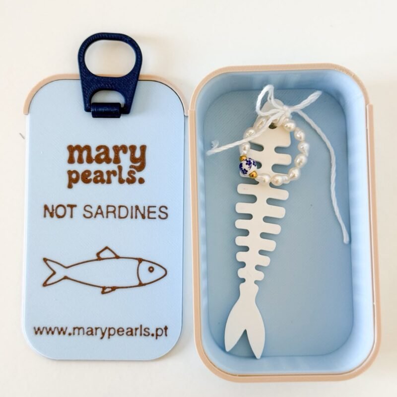 Anel Portuguesa + Porta-jóias Lata de Sardinhas + Sardinha